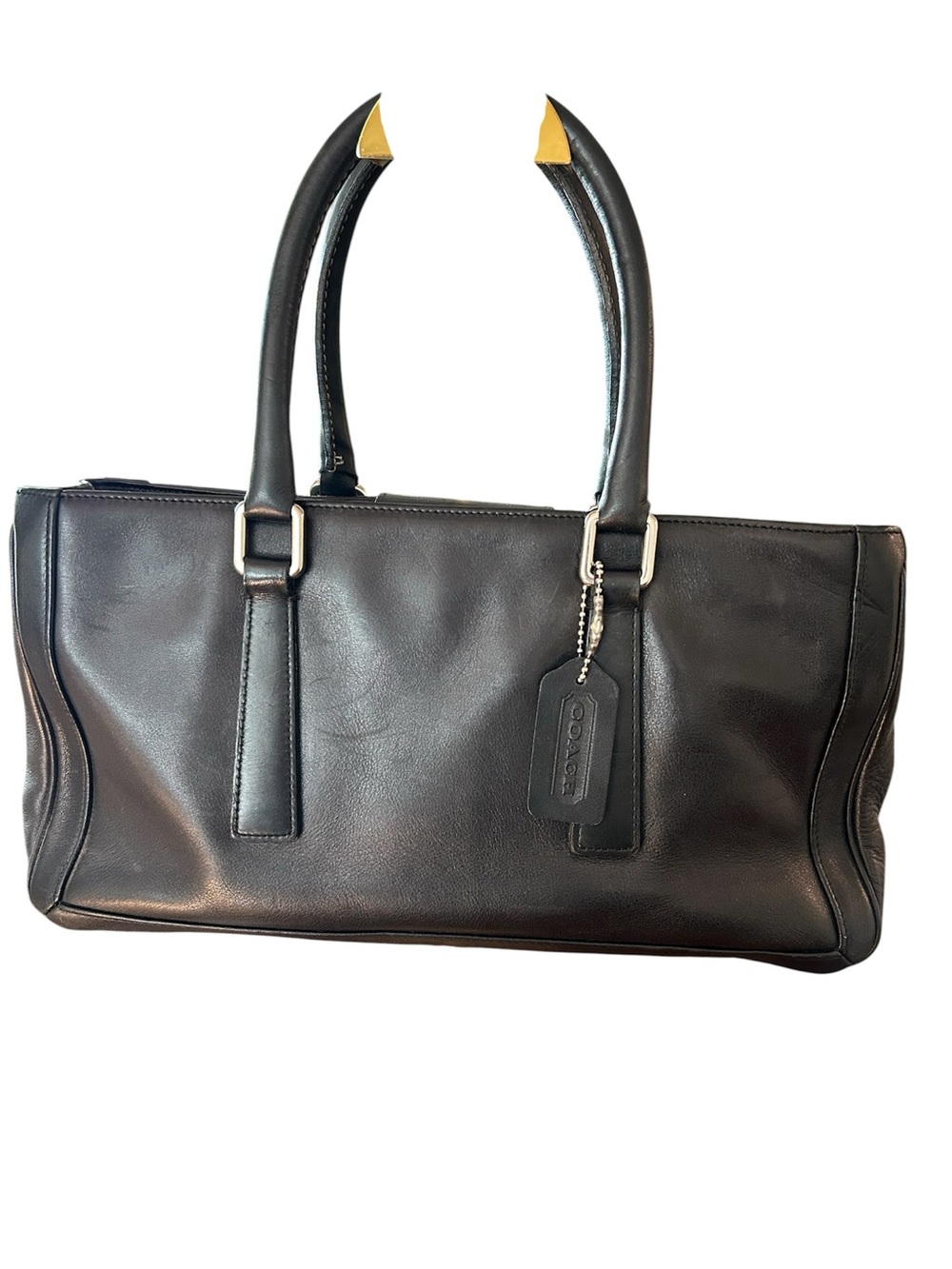 Coach Bonnie's Legacy Satchel #9419 Black Leather
